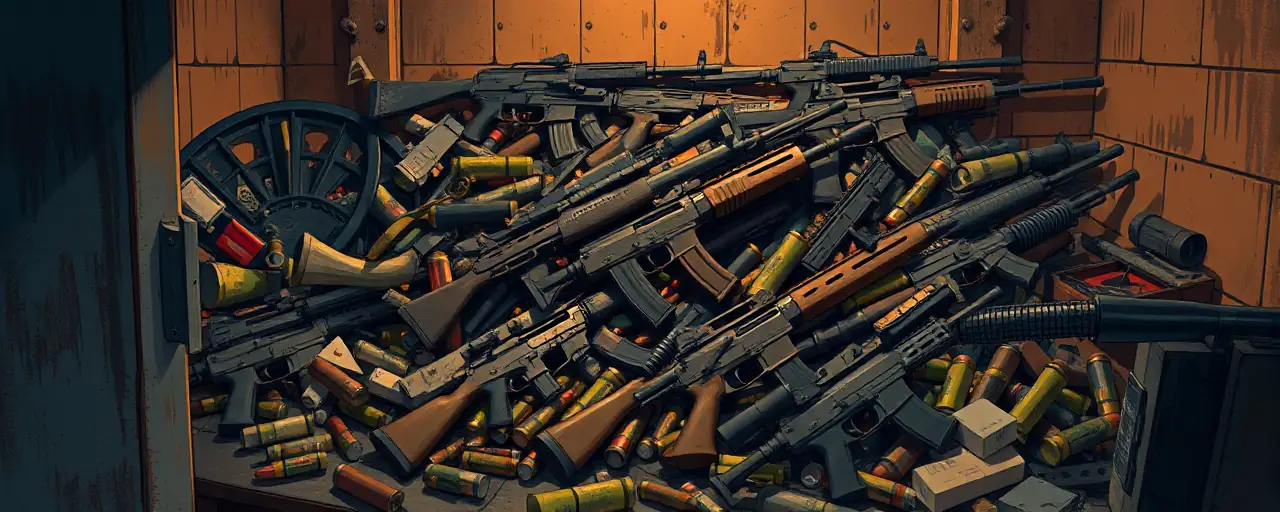 Ticking Time Bomb: How a Felon Stockpiled Weapons in Quiet Town
