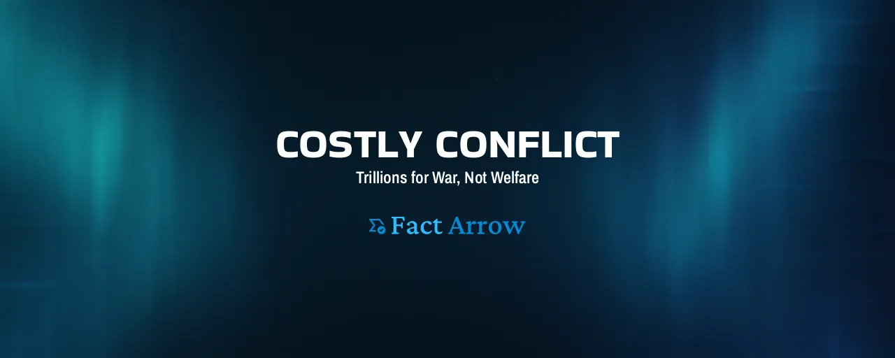 Costly Conflict: Trillions for War, Not Welfare