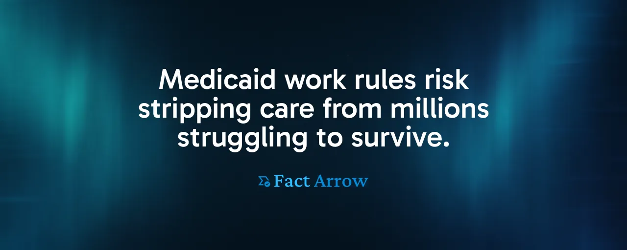 Medicaid work rules risk stripping care from millions struggling to survive.